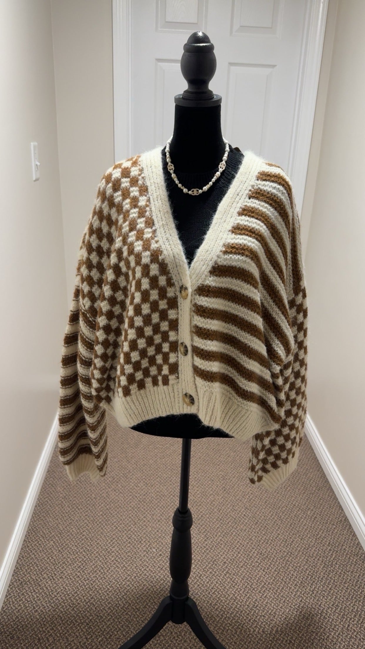 Blu Pepper knitted cardigan