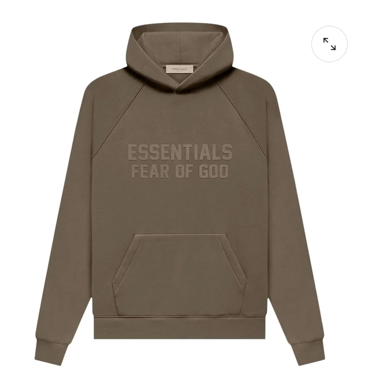 Essentials Mocha Hoodie