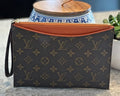Leather wristlet  