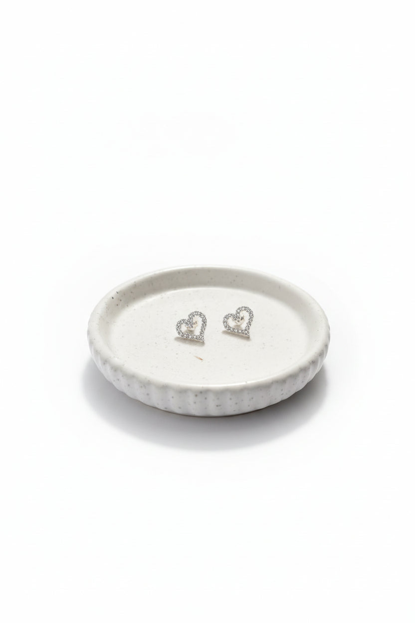 Heart-shaped earrings 