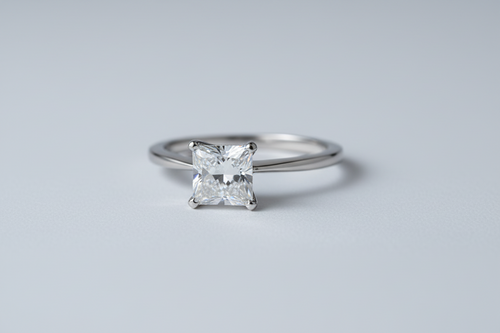 Moissanite Princess Cut